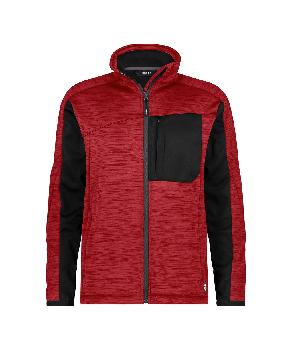 Midlayervest Convex Next - Rood/Zwart