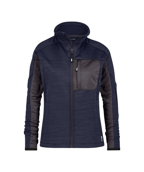 Midlayervest Convex Dames - Nachtblauw/Antracietgrijs