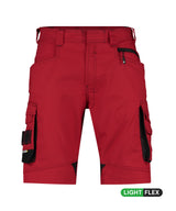 Werkshort Cosmic - Rood/Zwart