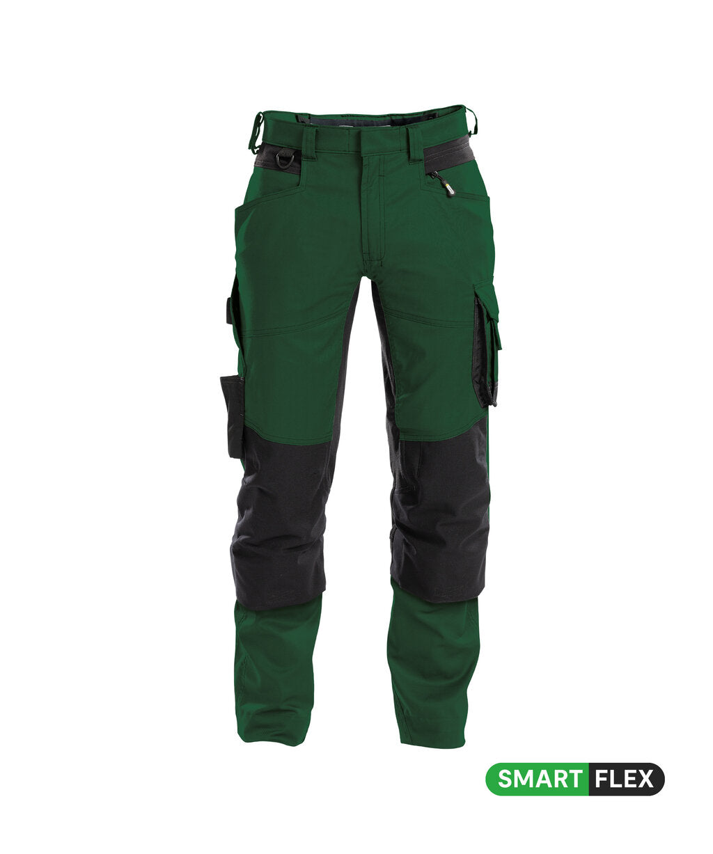 Werkbroek Dynax - Flessengroen/Zwart