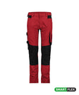 Werkbroek Dynax Next Dames - Rood/Zwart