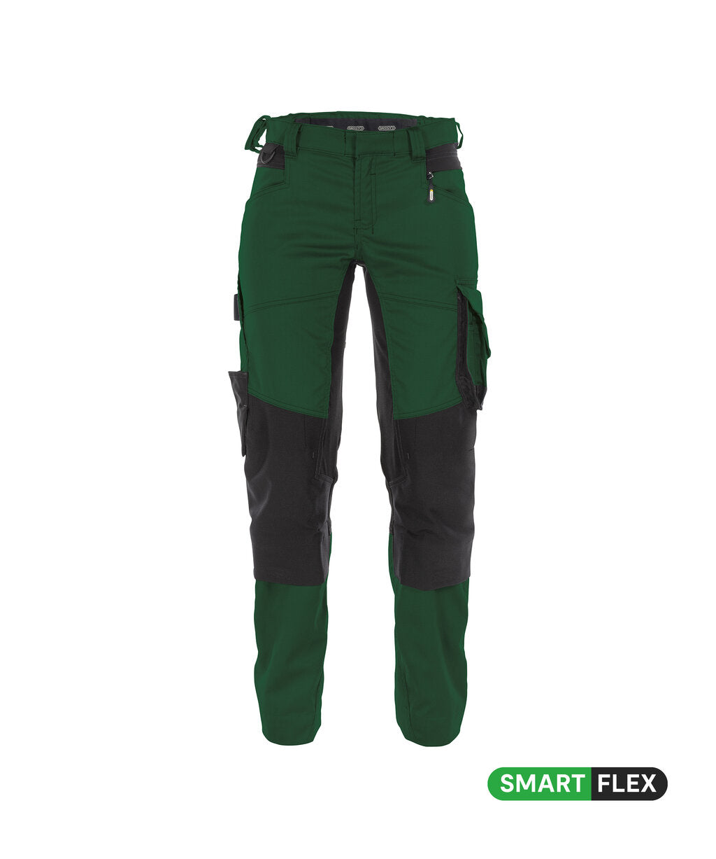 Werkbroek Dynax Dames - Flessengroen/Zwart