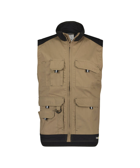 Bodywarmer Faro - Beige/Zwart