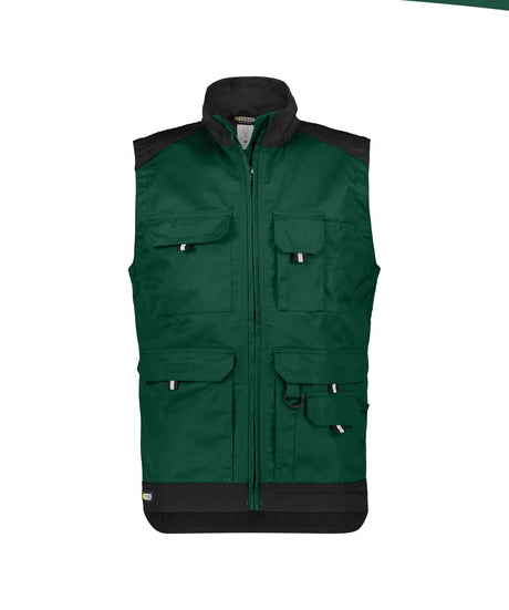 Bodywarmer Faro - Flessengroen/Zwart