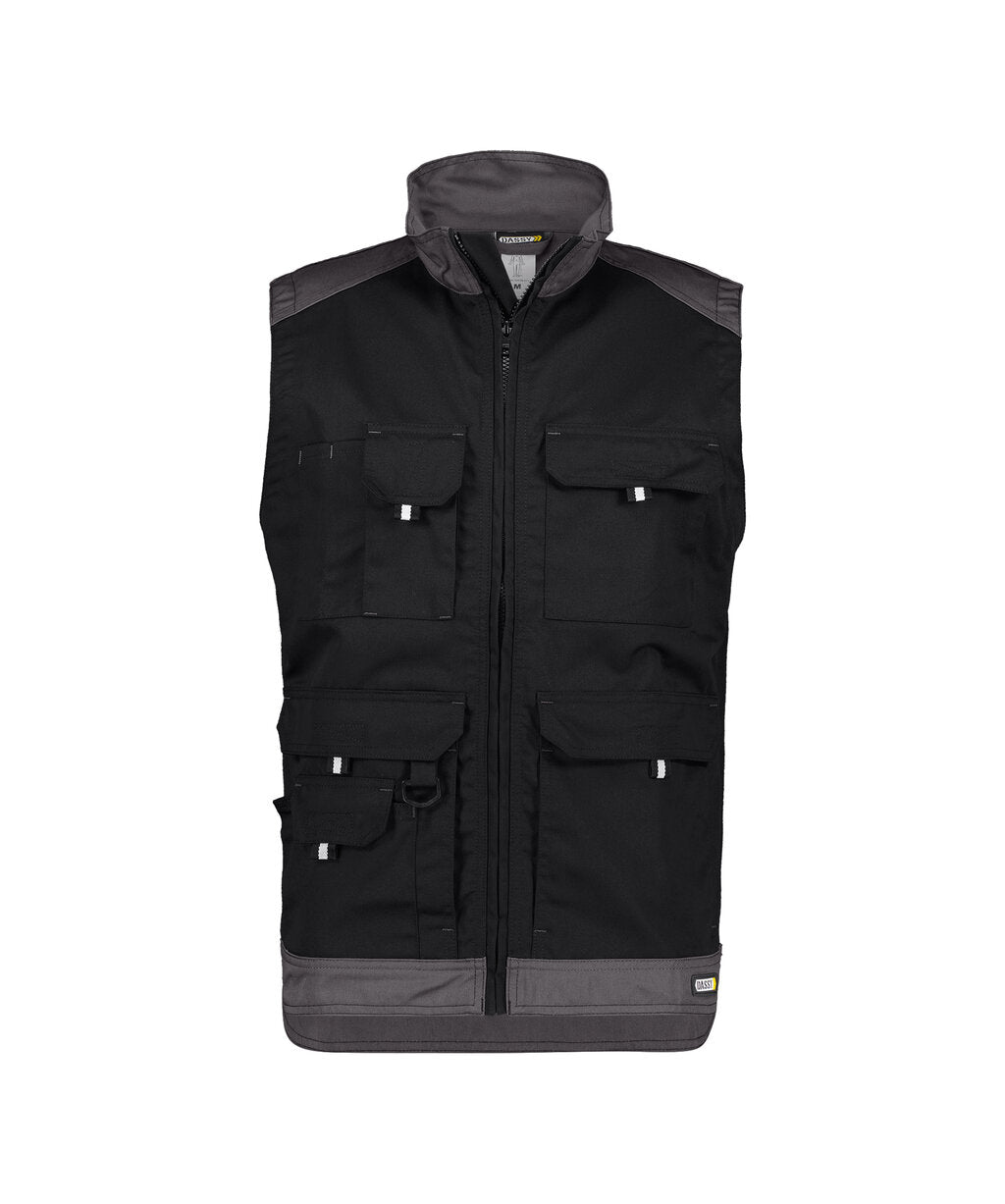 Bodywarmer Faro - Zwart/Cementgrijs