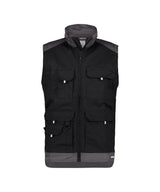 Bodywarmer Faro - Zwart/Cementgrijs