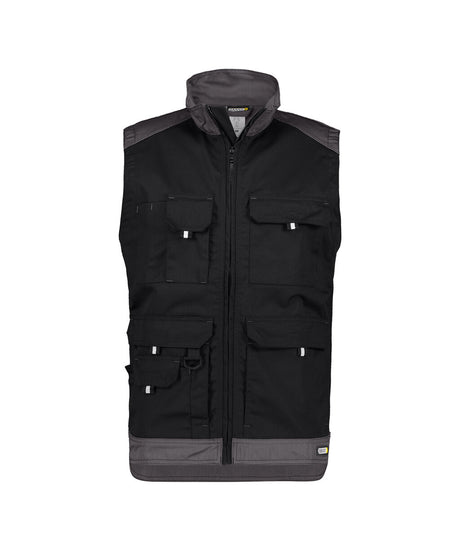 Bodywarmer Faro - Zwart/Cementgrijs