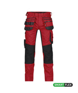 Holsterzakkenbroek Flux - Rood/Zwart