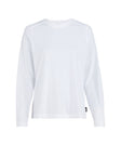 T-shirt Lange Mouwen Fund Dames - Wit