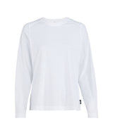 T-shirt Lange Mouwen Fund Dames - Wit