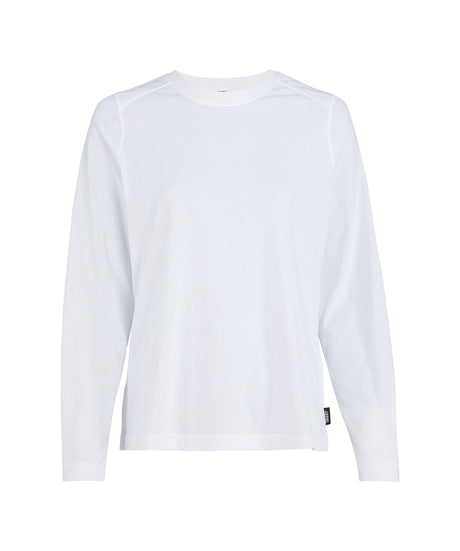 T-shirt Lange Mouwen Fund Dames - Wit