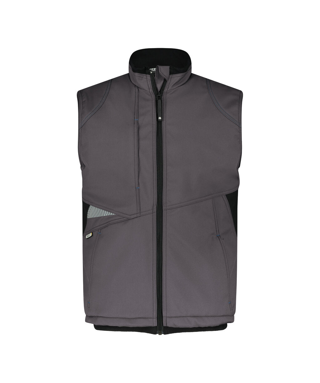 Softshell bodywarmer Fusion - Antracietgrijs/Zwart
