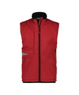 Softshell bodywarmer Fusion - Rood/Zwart