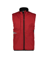 Softshell bodywarmer Fusion - Rood/Zwart