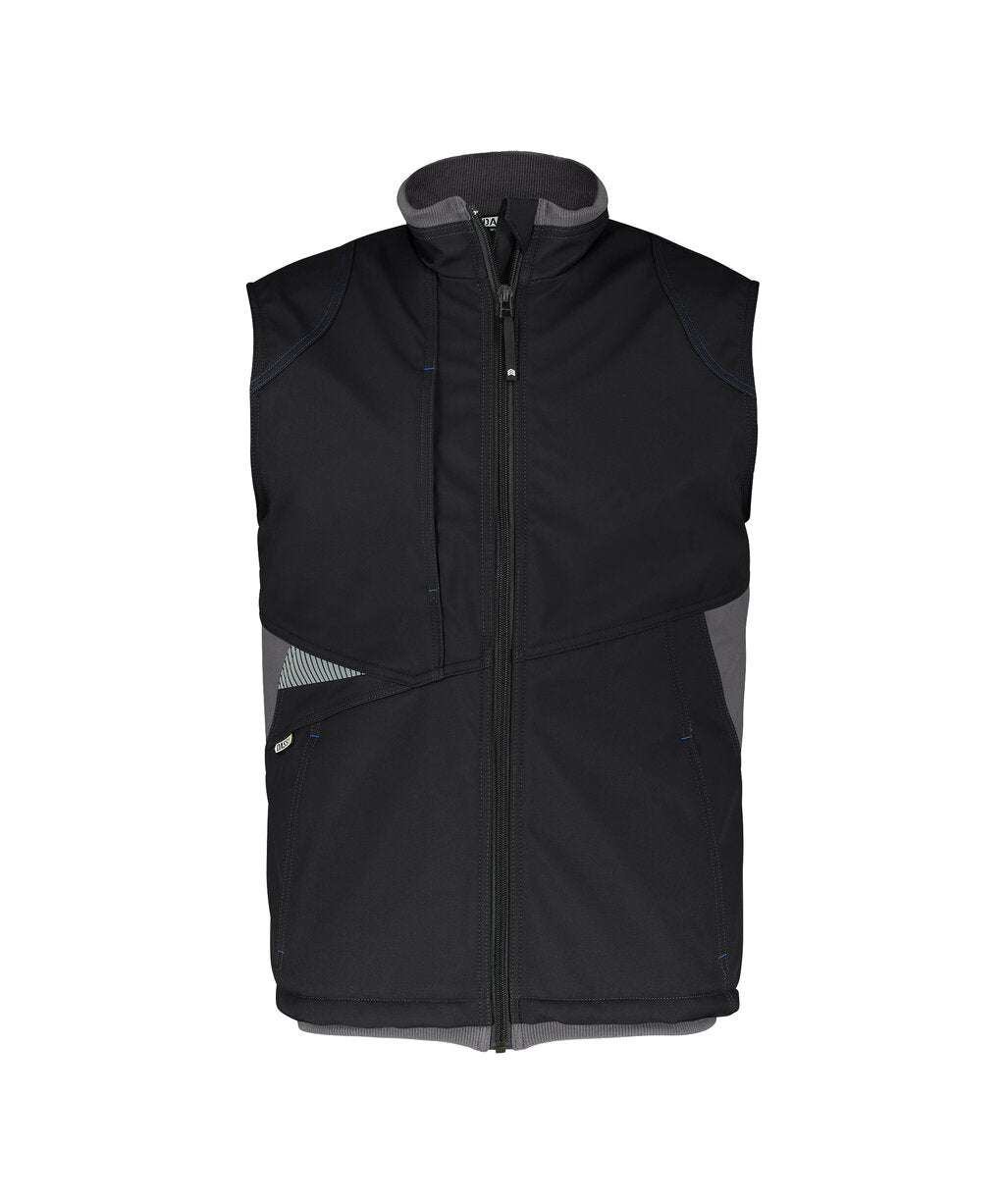 Softshell bodywarmer Fusion - Zwart/Antracietgrijs
