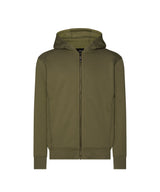 Hoodie Grid - Kakigroen