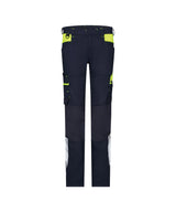 Werkbroek Hong Kong Dames - Nachtblauw/Fluogeel