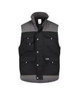 Bodywarmer Hulst - Zwart/Cementgrijs