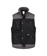 Bodywarmer Hulst - Zwart/Cementgrijs