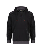 Sweater met Kap Indy - Zwart/Antracietgrijs