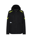 Softshelljas Kalama Dames - Zwart/Fluogeel