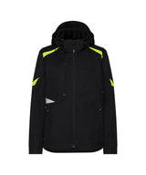 Softshelljas Kalama Dames - Zwart/Fluogeel