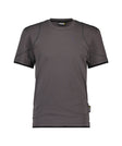 T-shirt Kinetic - Antracietgrijs/Zwart