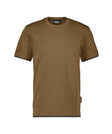 T-shirt Kinetic - Leembruin/Antracietgrijs