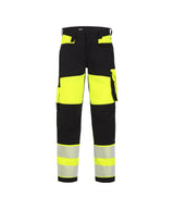 T-shirt Tampico - Zwart/Fluogeel
