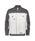 Werkvest Lugano - Wit/Cementgrijs