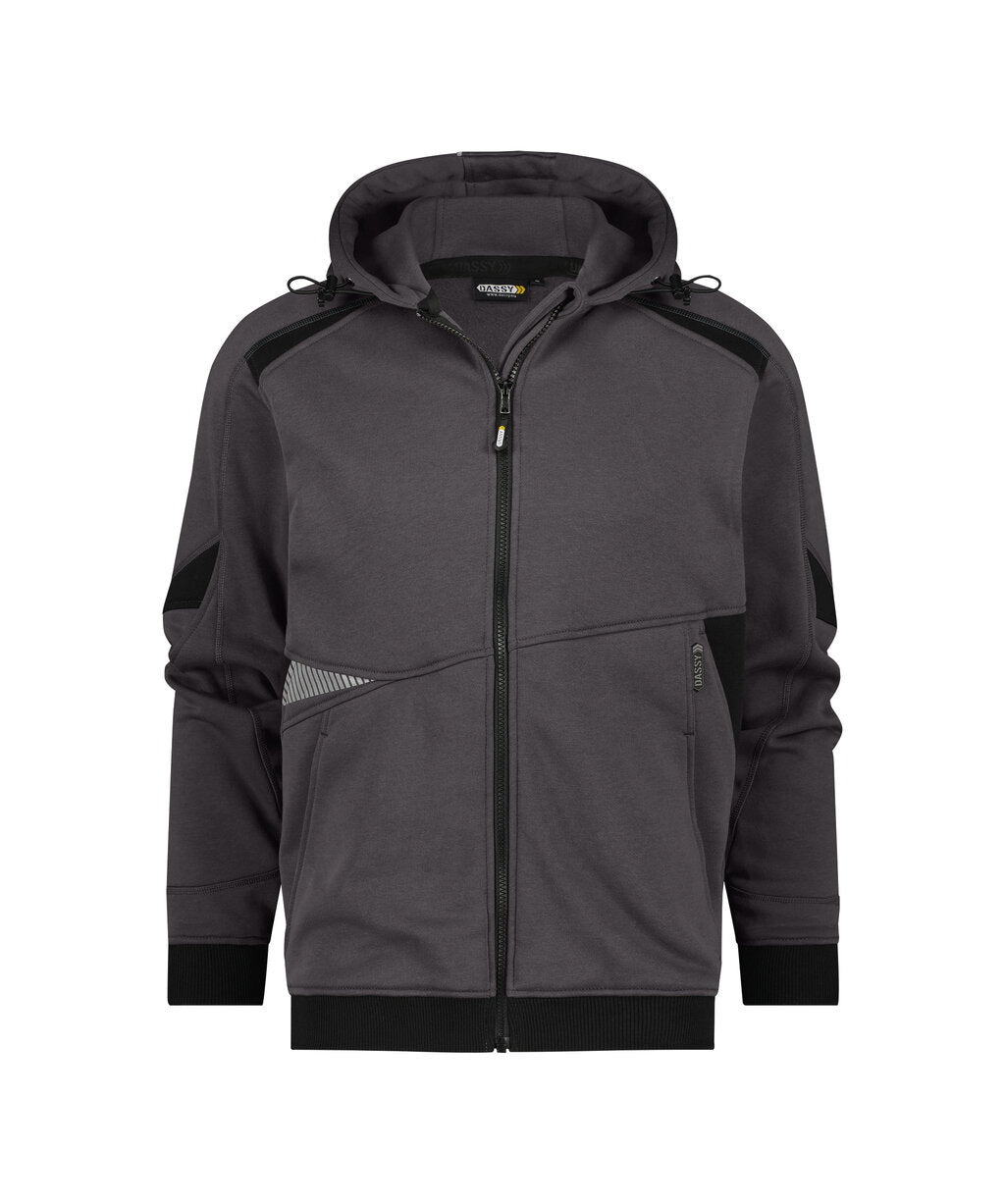Hoodie Lunax - Antracietgrijs/Zwart