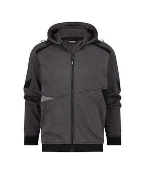 Hoodie Lunax - Antracietgrijs/Zwart