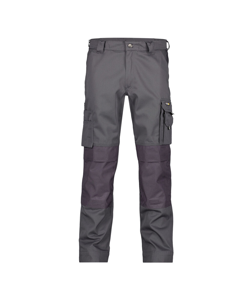 Werkbroek met Kniezakken Miami Cotton - Cementgrijs