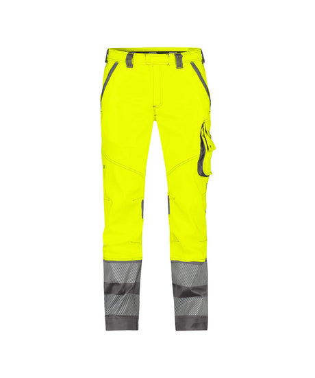 High-Visibility Werkbroek Minnesota - Fluogeel/Cementgrijs