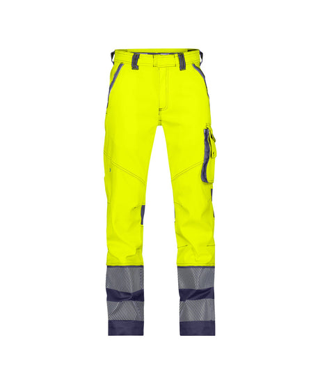 High-Visibility Werkbroek Minnesota - Fluogeel/Marineblauw