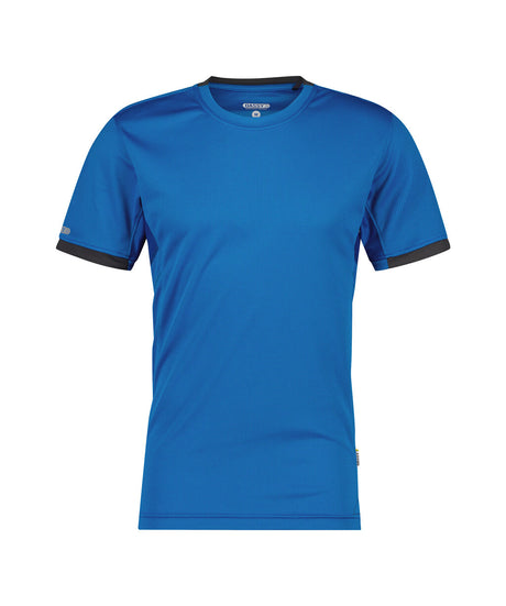 T-Shirt Nexus - Azuurblauw/Antracietgrijs