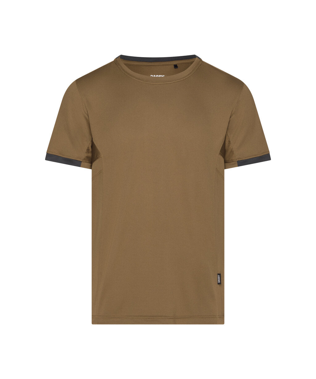 T-shirt Nexus Next - Leembruin/Antracietgrijs