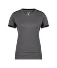 T-shirt Nexus Next Dames - Antracietgrijs/Zwart