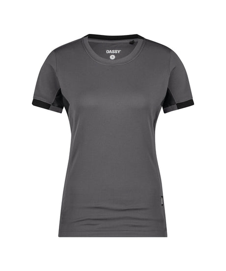 T-shirt Nexus Next Dames - Antracietgrijs/Zwart