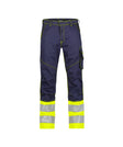 High-Visibility Werkbroek Phoenix - Marineblauw/Fluogeel
