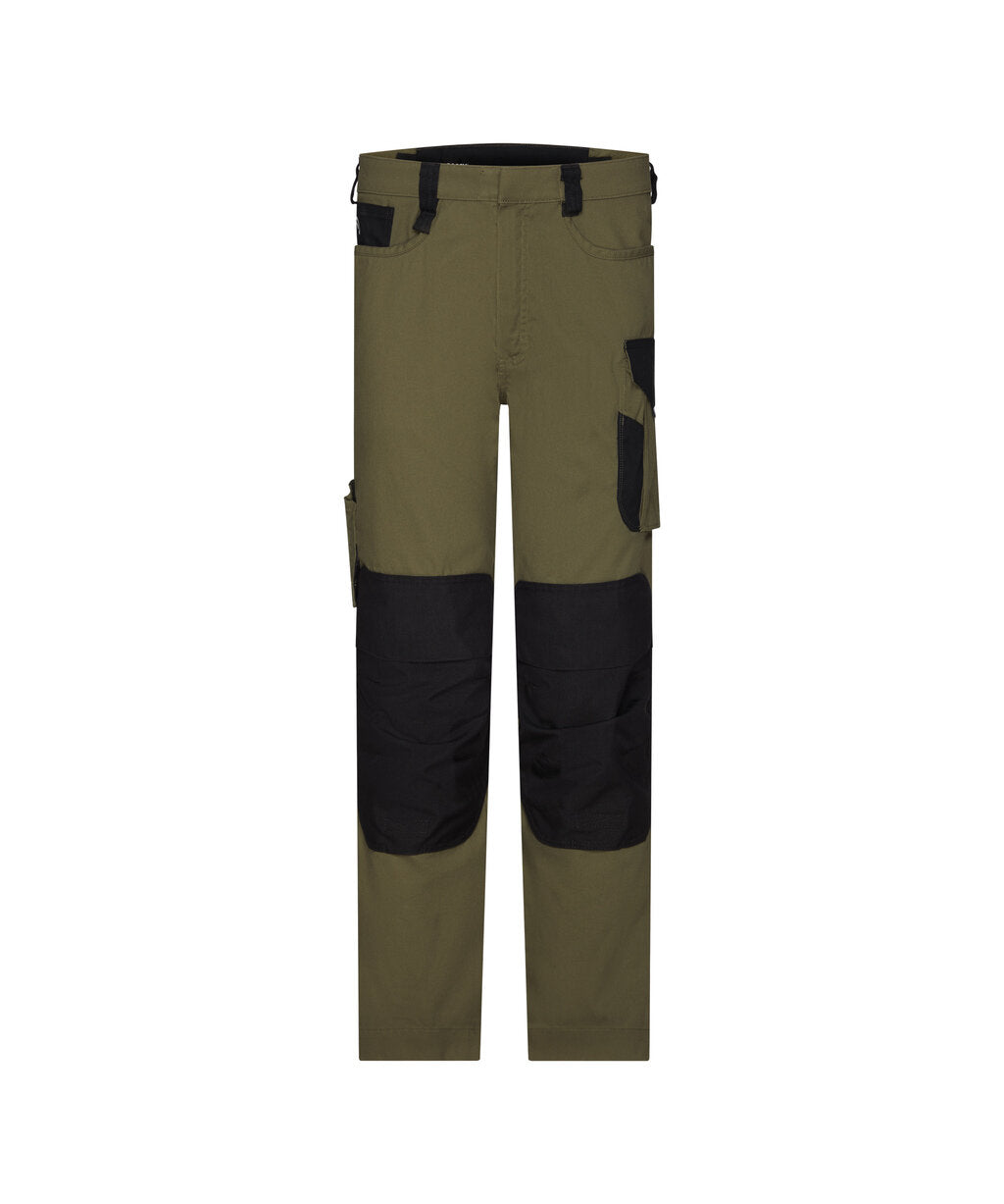 Werkbroek Ponti Flex Dames - Kakigroen/Zwart