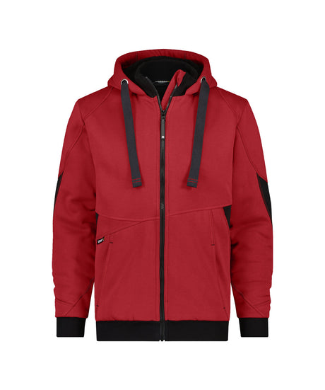 Sweatshirtjas Pulse - Rood/Zwart
