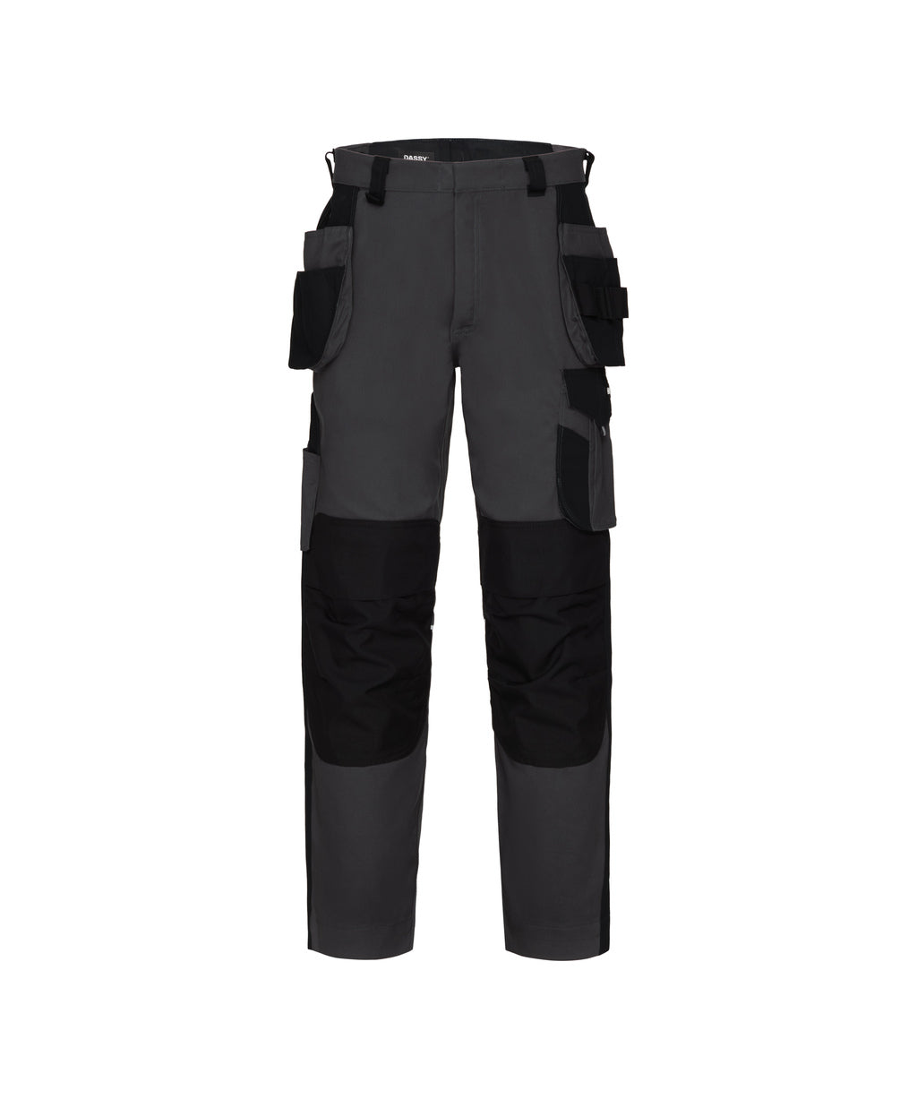 Holsterzakkenbroek Rossi - Antracietgrijs/Zwart