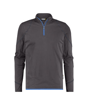 T-shirt met lange mouwen Sonic - Antracietgrijs/Azuurblauw