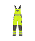 High-Visibility Bretelbroek Toulouse - Fluogeel/Cementgrijs