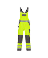 High-Visibility Bretelbroek Toulouse - Fluogeel/Cementgrijs