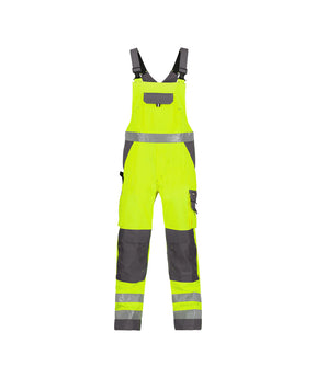 High-Visibility Bretelbroek Toulouse - Fluogeel/Cementgrijs