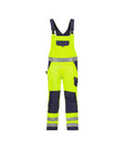 High-Visibility Bretelbroek Toulouse - Fluogeel/Marineblauw