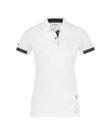 Poloshirt Traxion Dames - Wit/Antracietgrijs