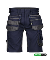 Holsterzakkenshort Trix - Nachtblauw/Antracietgrijs